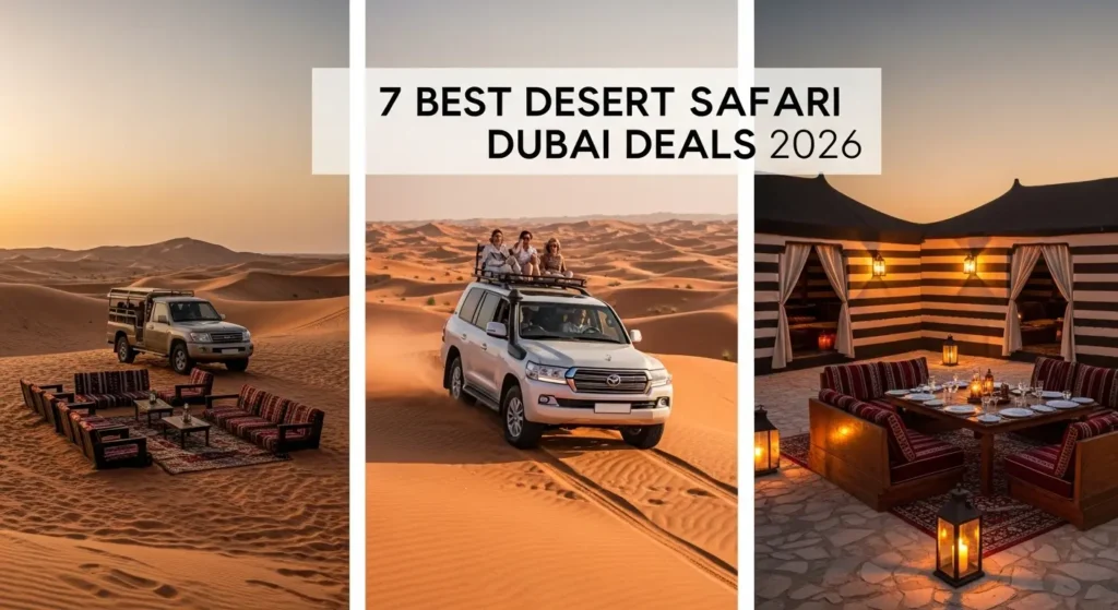 7 Best Desert Safari Dubai Deals 2026: Budget to Luxury Packages You Shouldn’t Miss