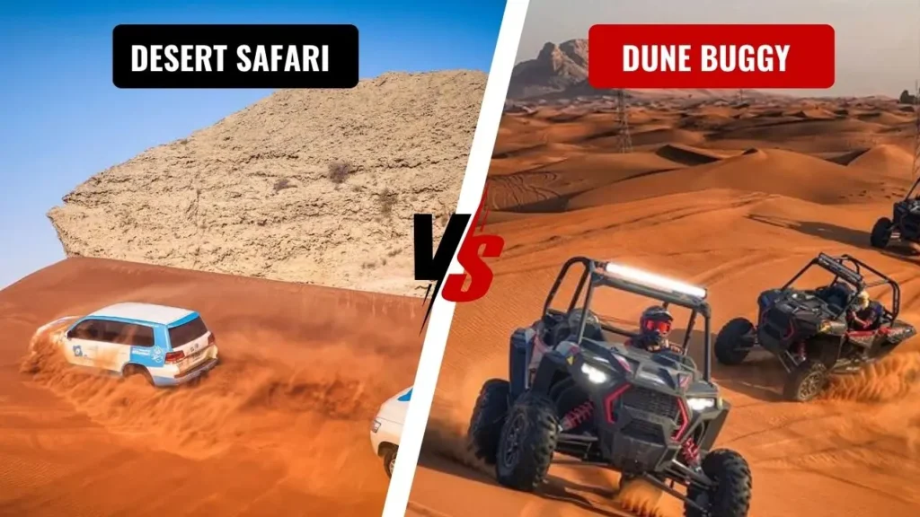 Desert Safari vs Dune Buggy Dubai 2026: Cost, Thrill & Best Choice for Tourists