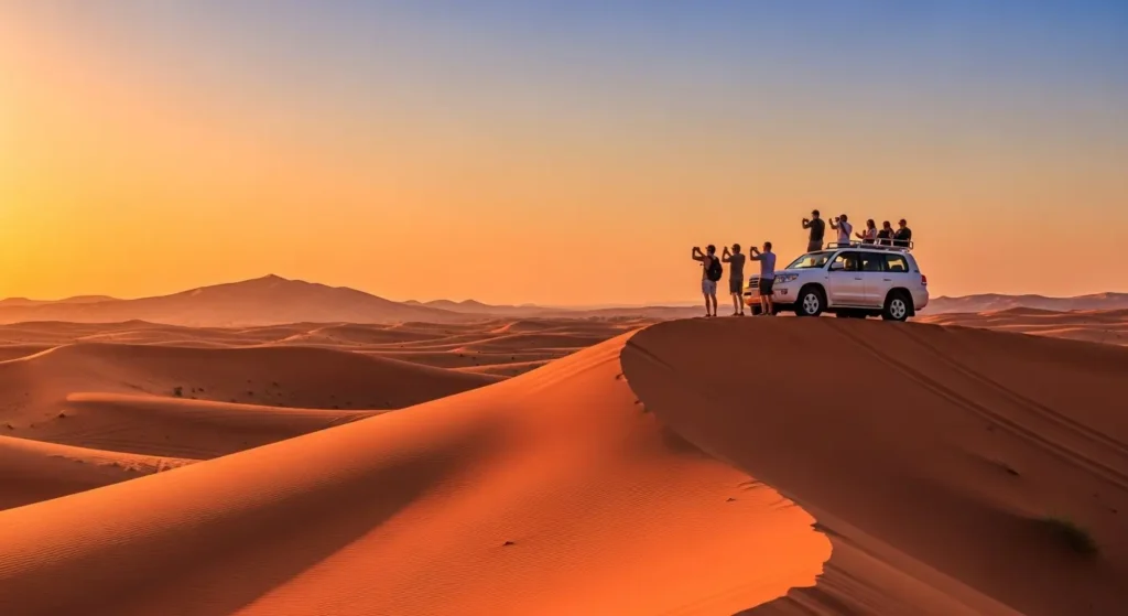 best time for desert safari dubai sunset desert safari experience
