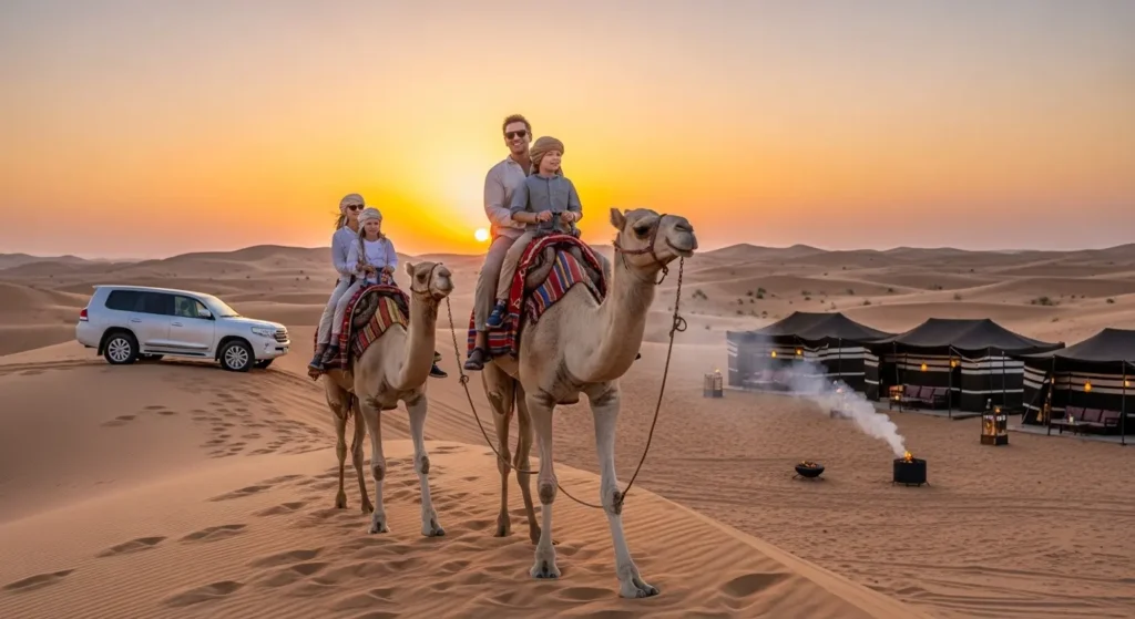 Family Friendly Desert Safari Dubai 2026 – Safe Tours for Kids & Seniors